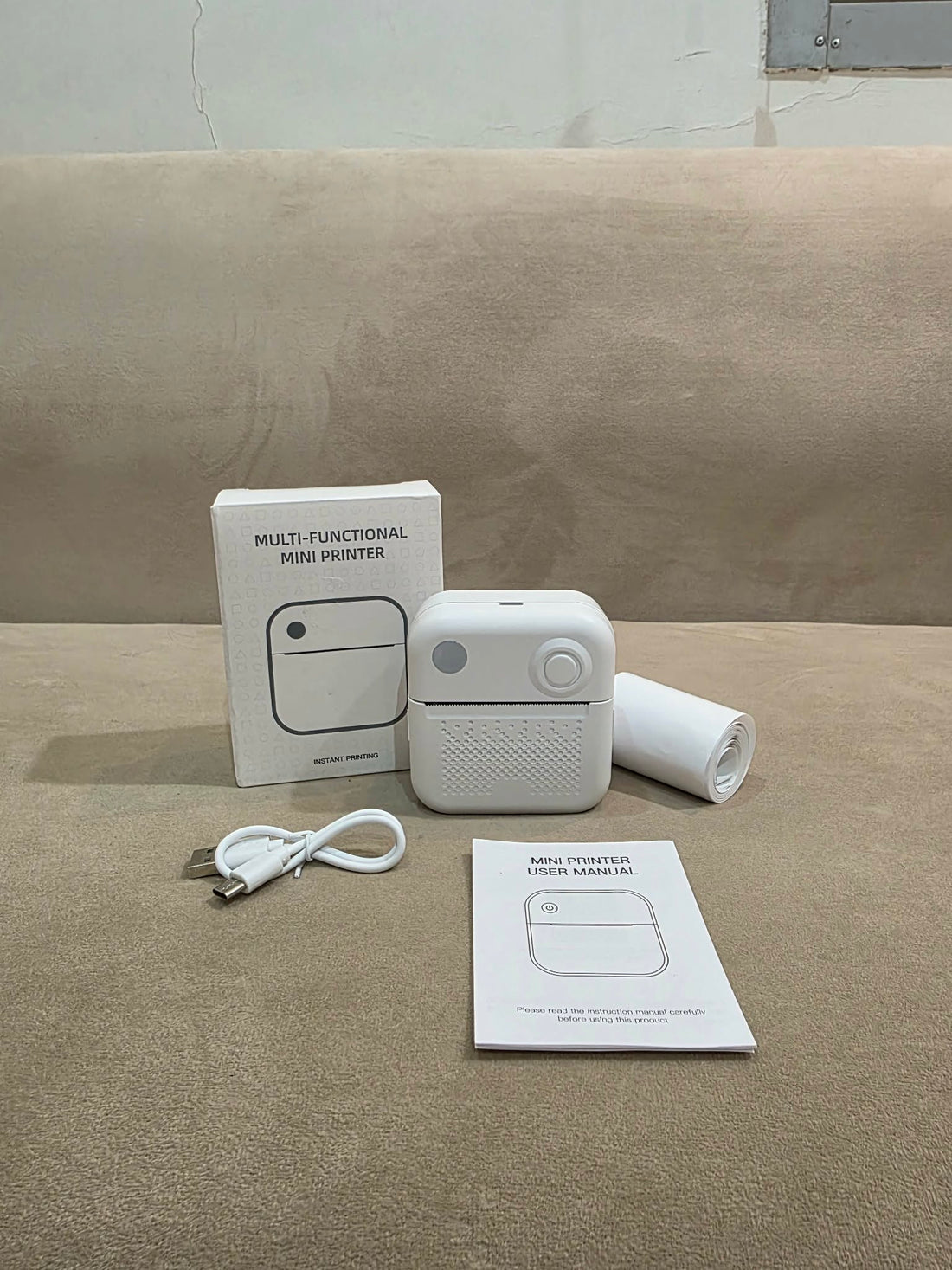 Mini Portable Bluetooth Label Printer