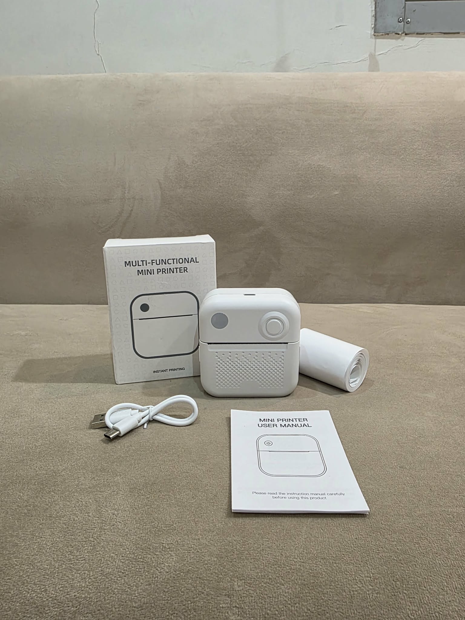 Mini Portable Bluetooth Label Printer