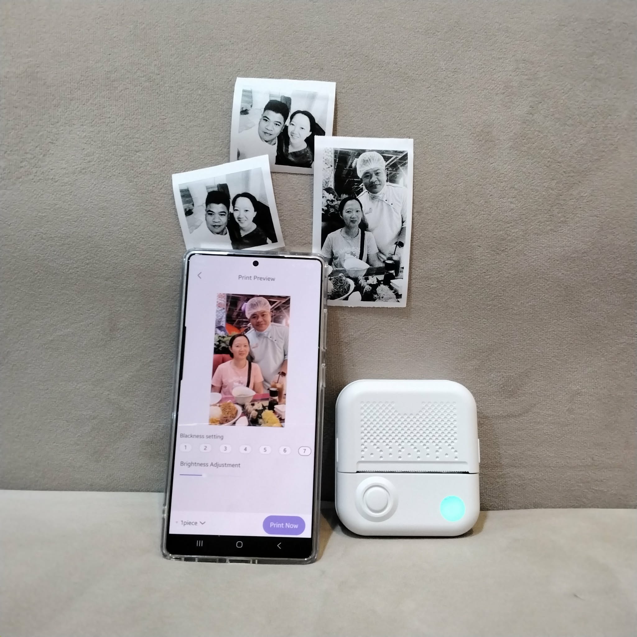 Mini Portable Bluetooth Label Printer