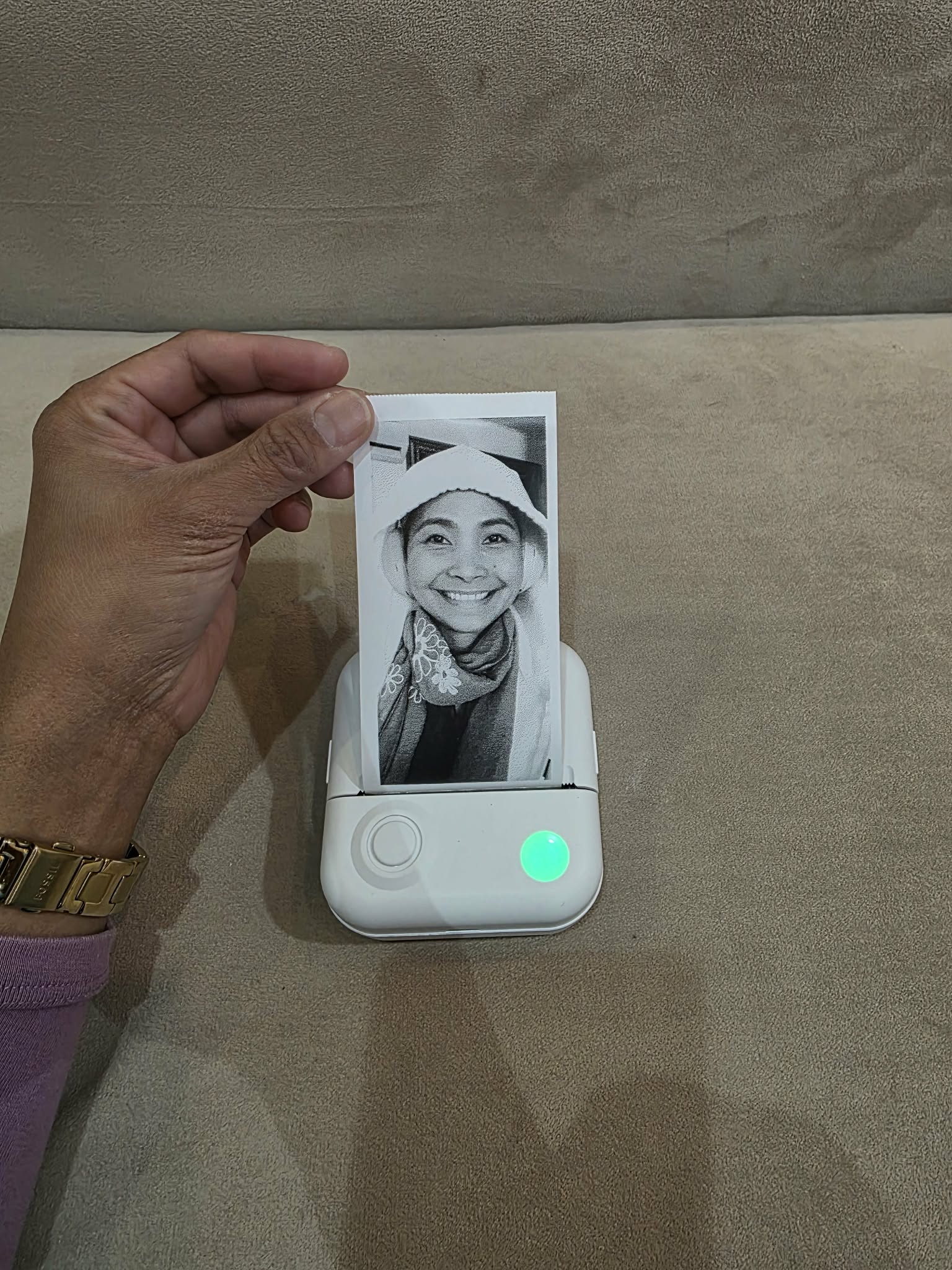 Mini Portable Bluetooth Label Printer