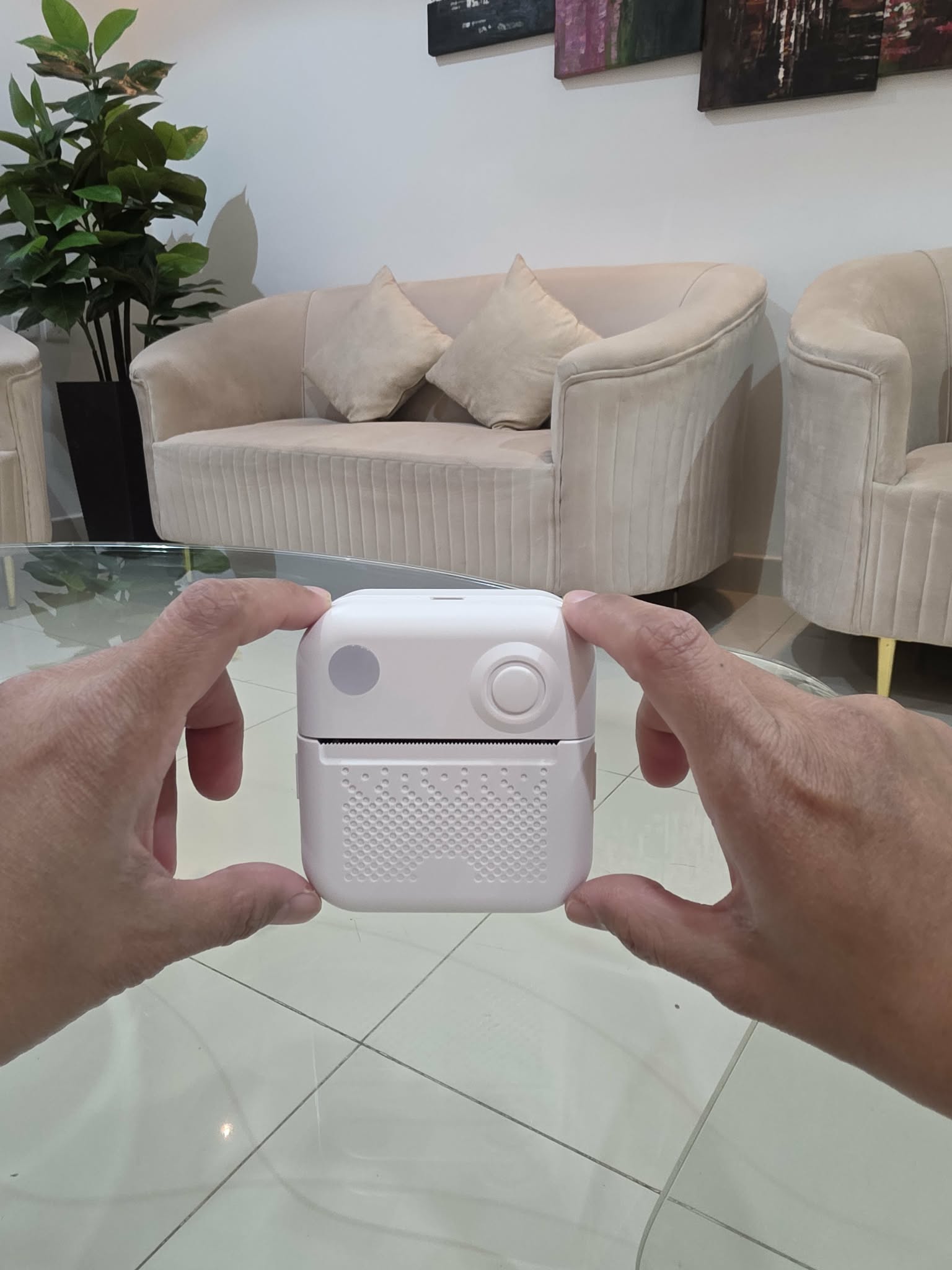 Mini Portable Bluetooth Label Printer