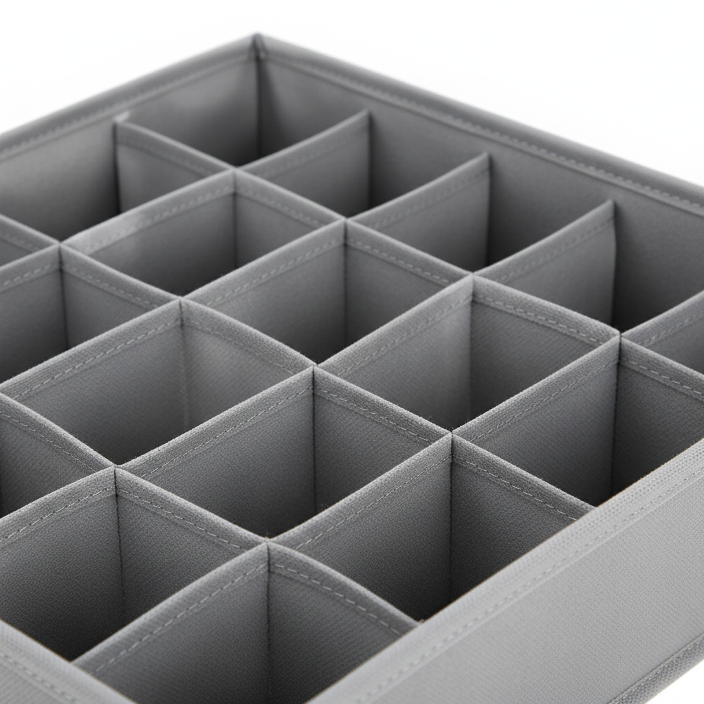 Close-up Detail of Drawer Organizer