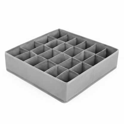 High-Resolution Drawer Organizer - Light Gray
