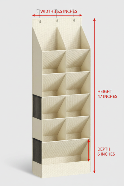 Shoe Organizer with Dimensions